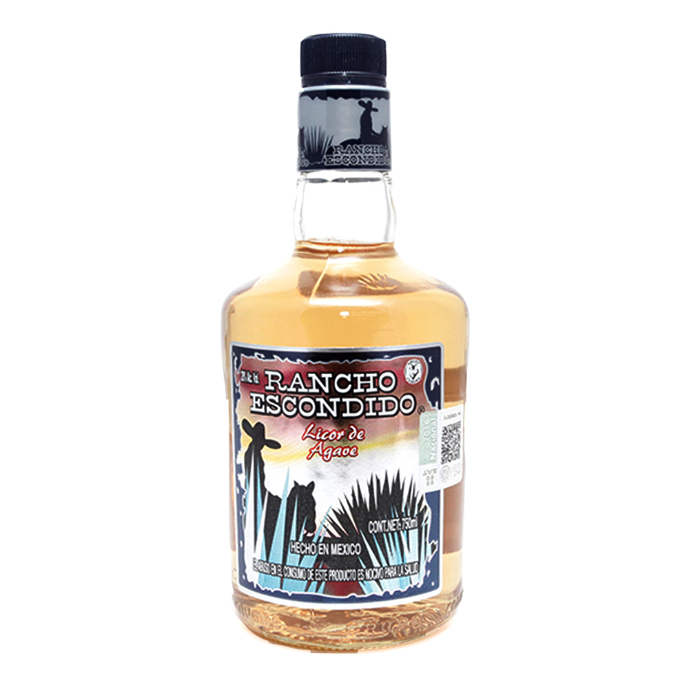Licor De Agave Rancho Escondido Botella 750 ml