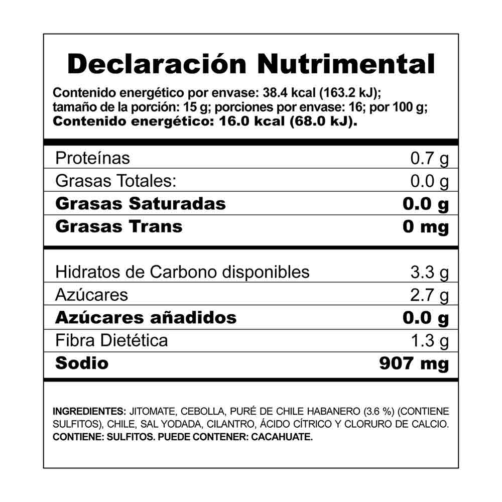 Herdez Salsa Casera Picante 12/240G