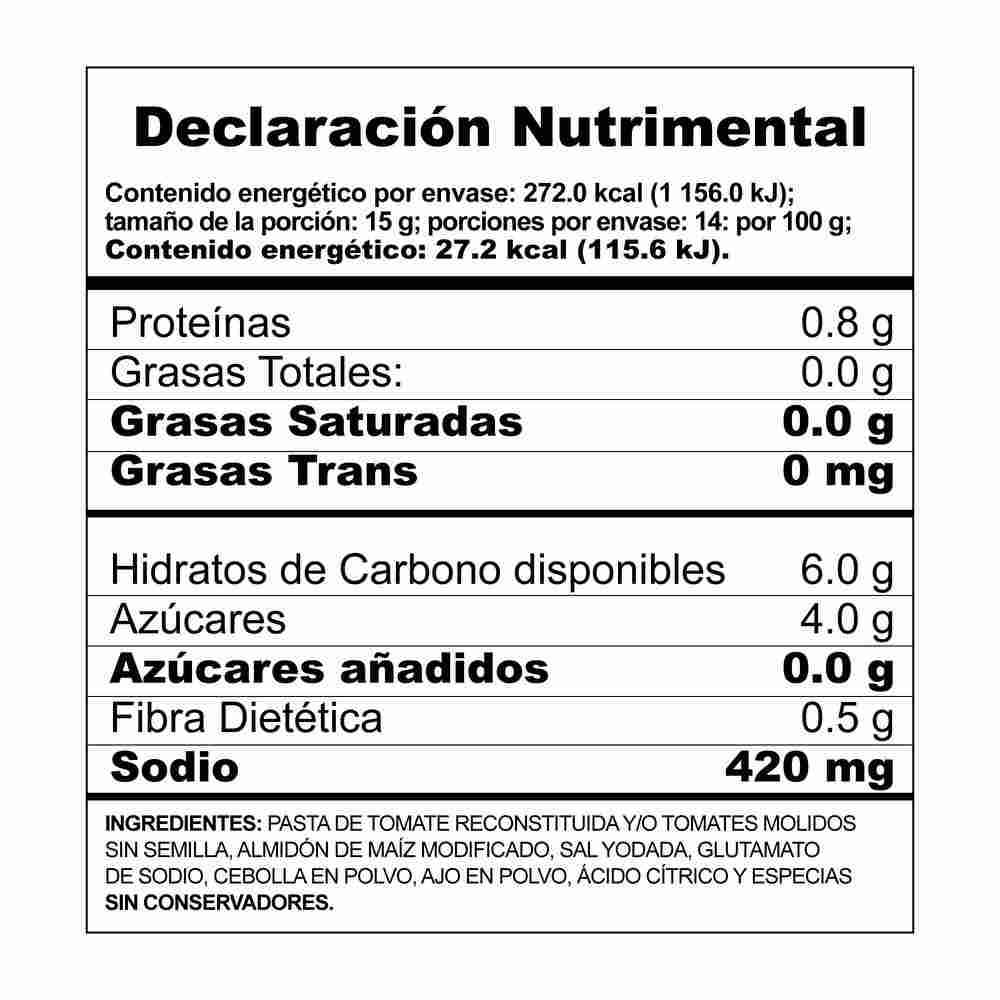 Puré de Tomate Herdez Condimentado 1 kg Brick