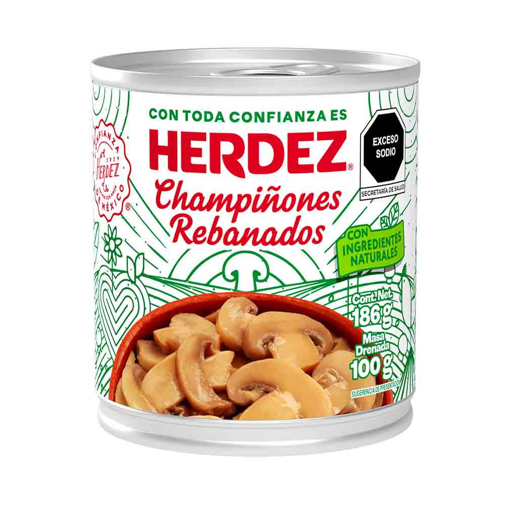Herdez Champiñon Reb 24/186 Gr