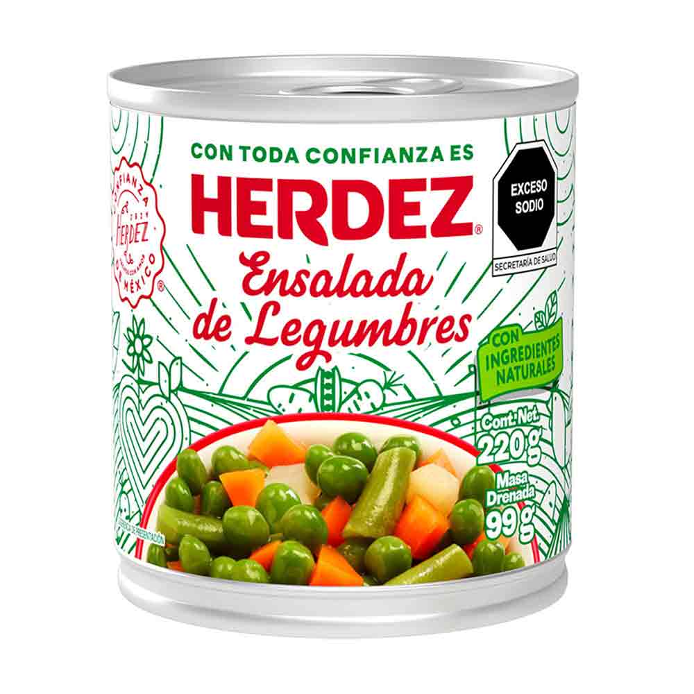Herdez Ensal Legumb 48/220 Gr