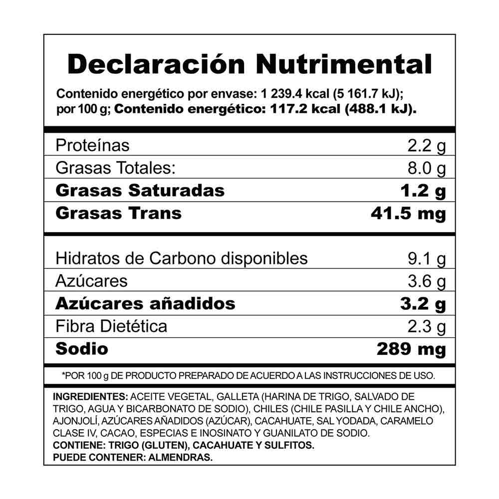 Doña Maria Mole Rojo 24/235 Gr