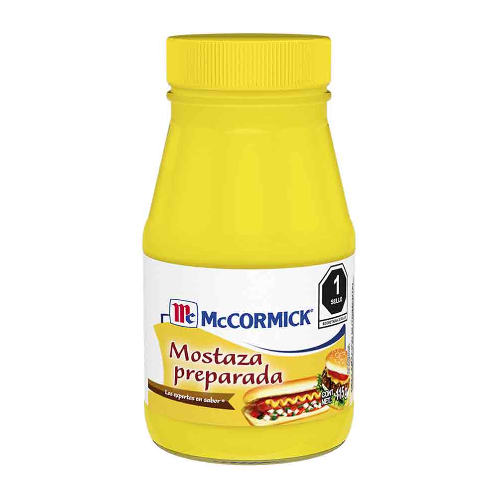 Mccormick Mostaza 4 24/115 Gr