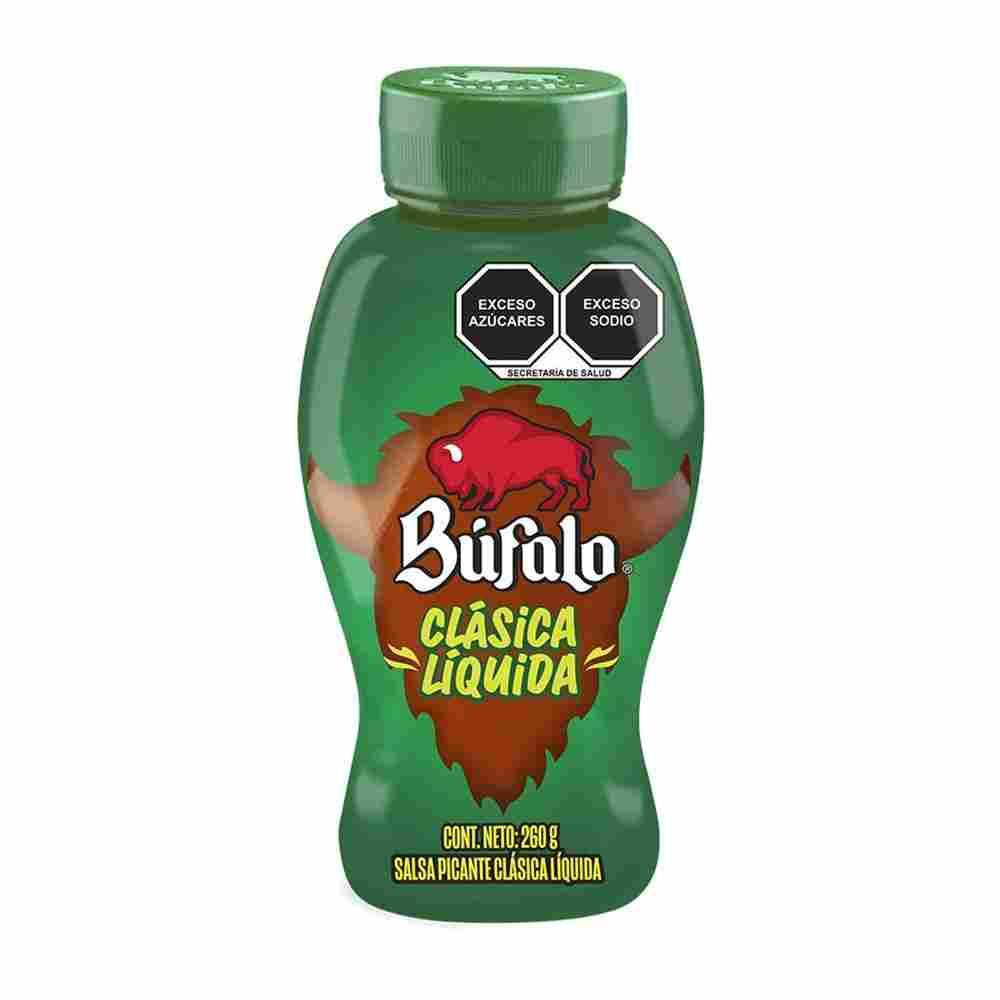 Salsa Picante Búfalo Clásica Líquida 260 g