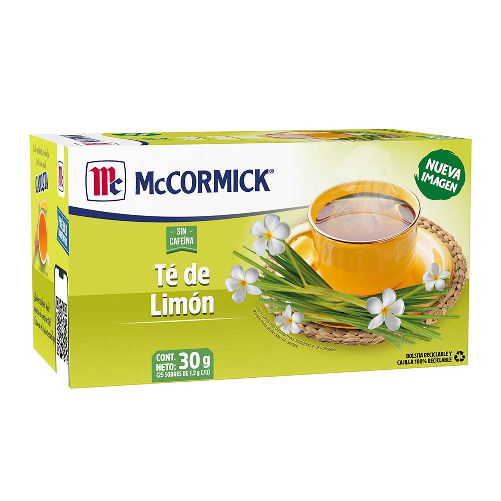 Té de Limón McCormick 25 sobres
