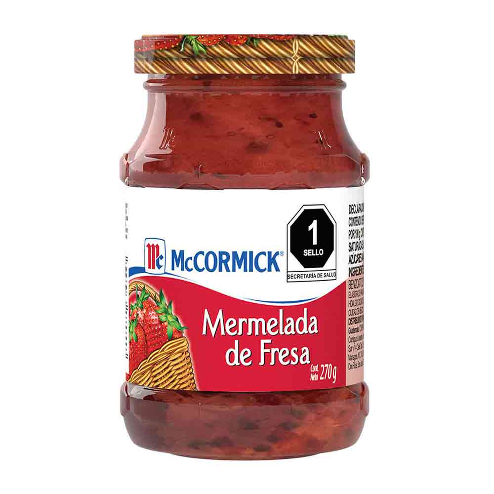 Mermelada Mccormick de Fresa 270 gr