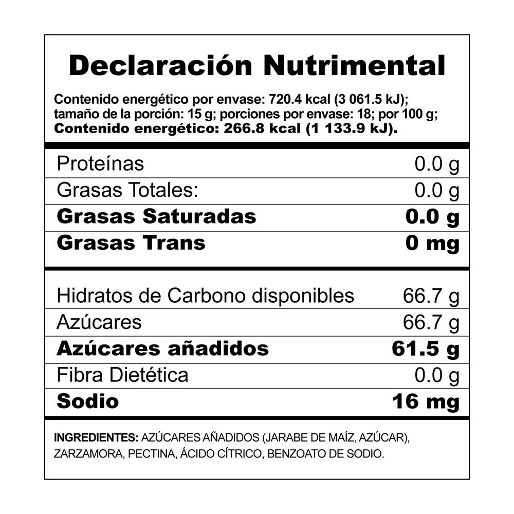 Mermelada McCormick Zarzamora 270 g