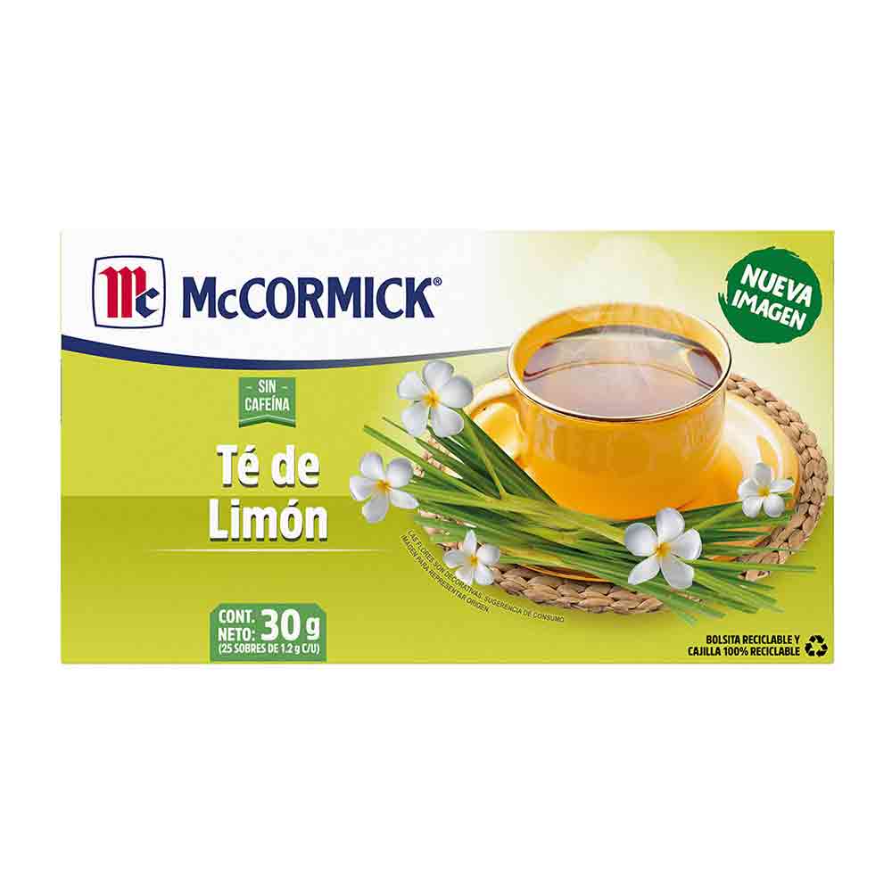 Mccormick Te Limon 24/25 Pz