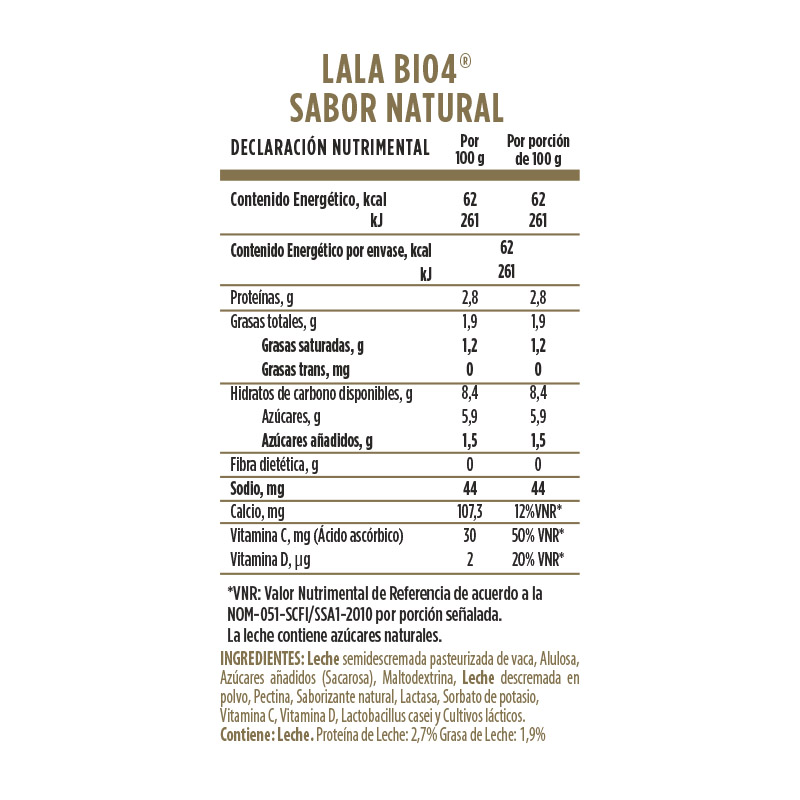 Lala Bio Yogur 4 100 g