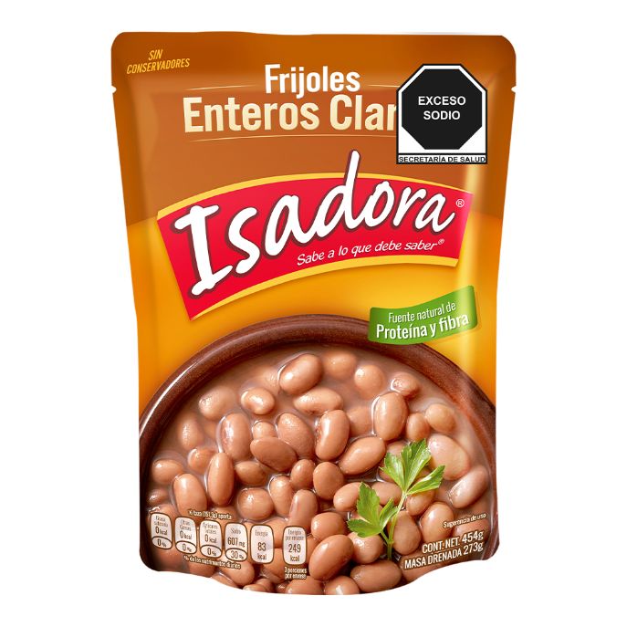 Frijoles Enteros Isadora Bayos 454 g