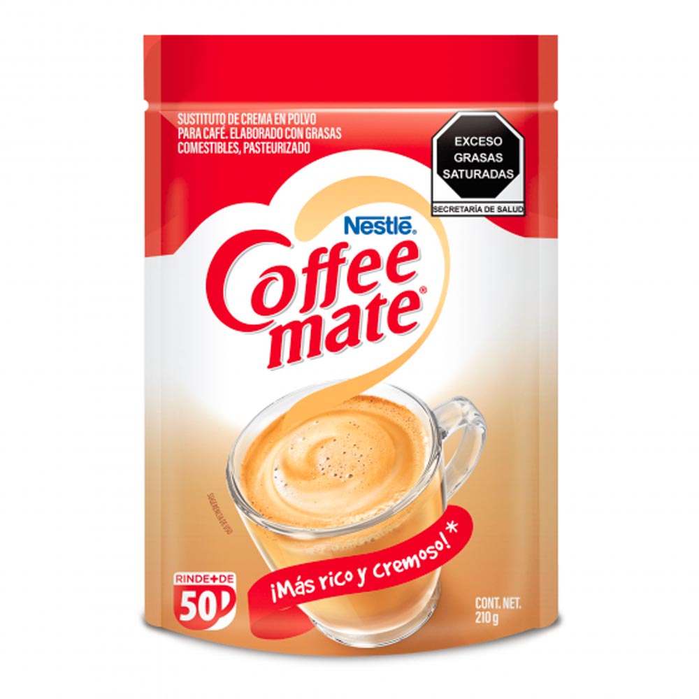 Coffee Mate Sust Crema Original Doy Pack 12/210 Gr