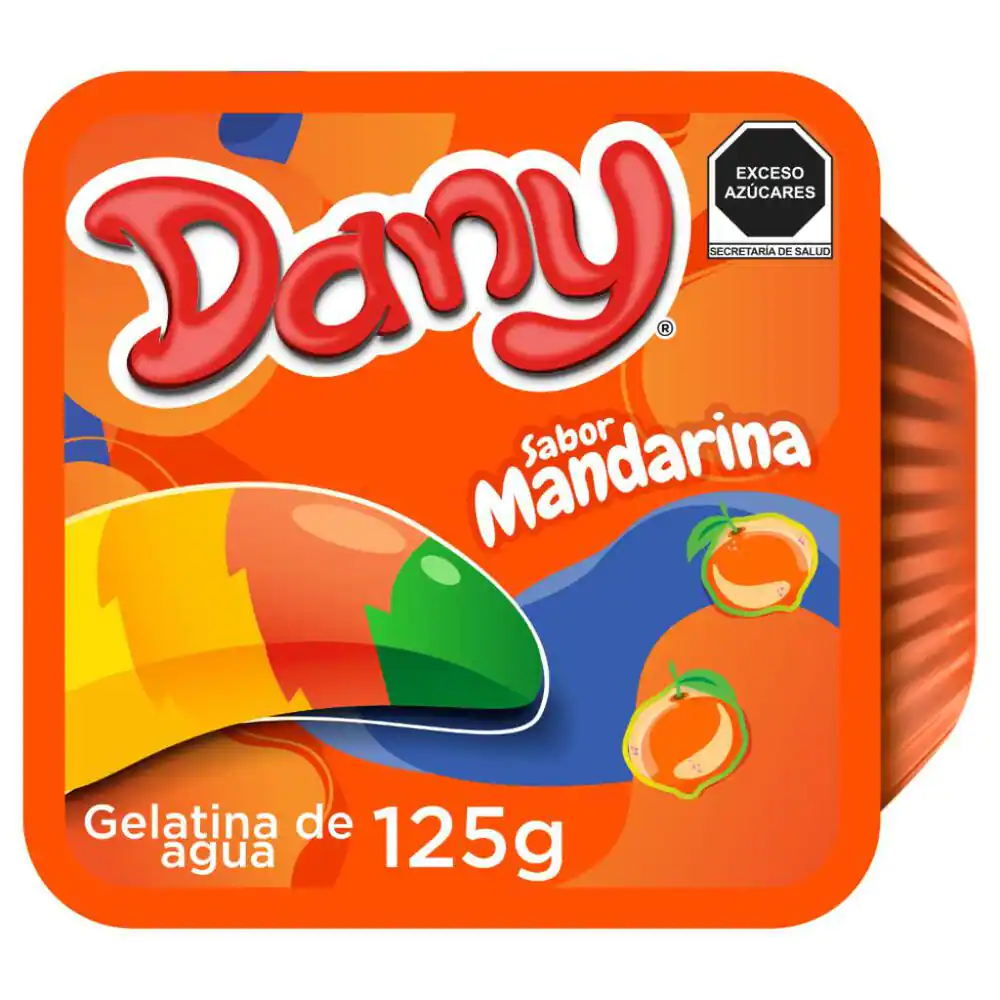 Gelatina Dany Postre Mandarina 125 Gr