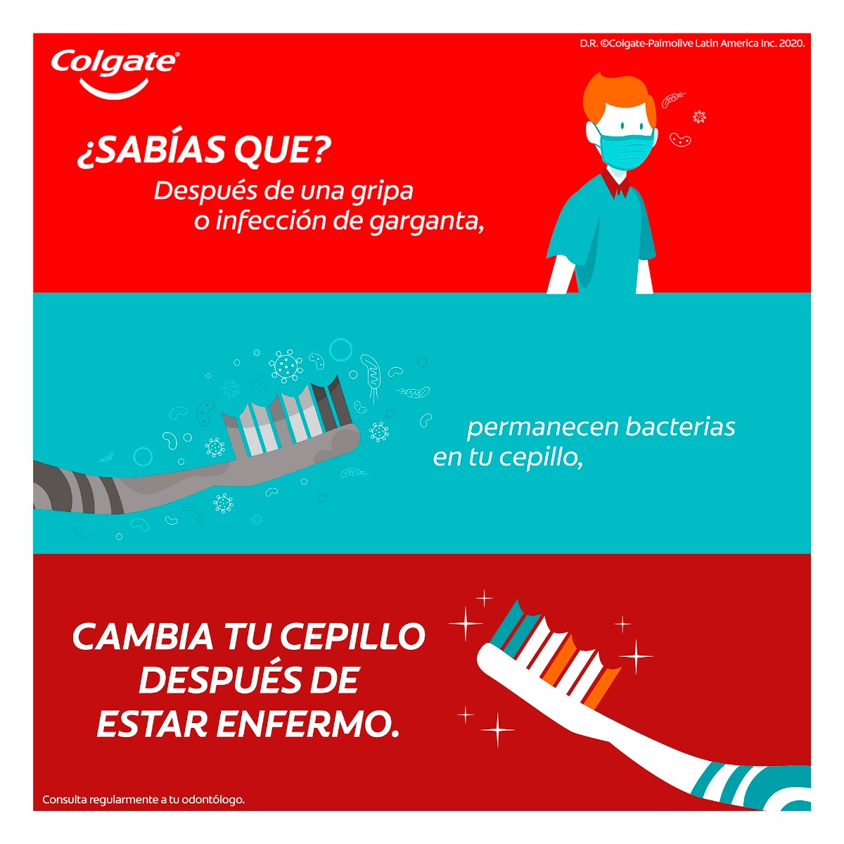Colgate Cepillo Dental Premier Clean 6 Pz