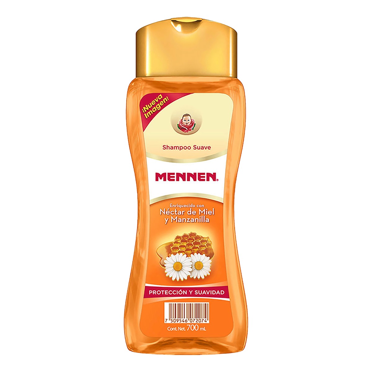 Shampoo Mennen Miel y Manzanilla Protección y Suavidad de 700 ml