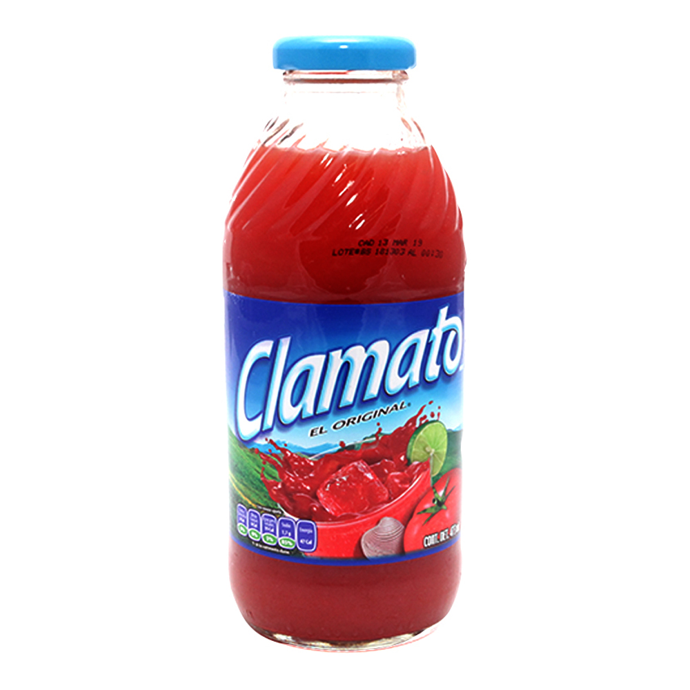 Jugo de Tomate Clamato 473 Mililitros