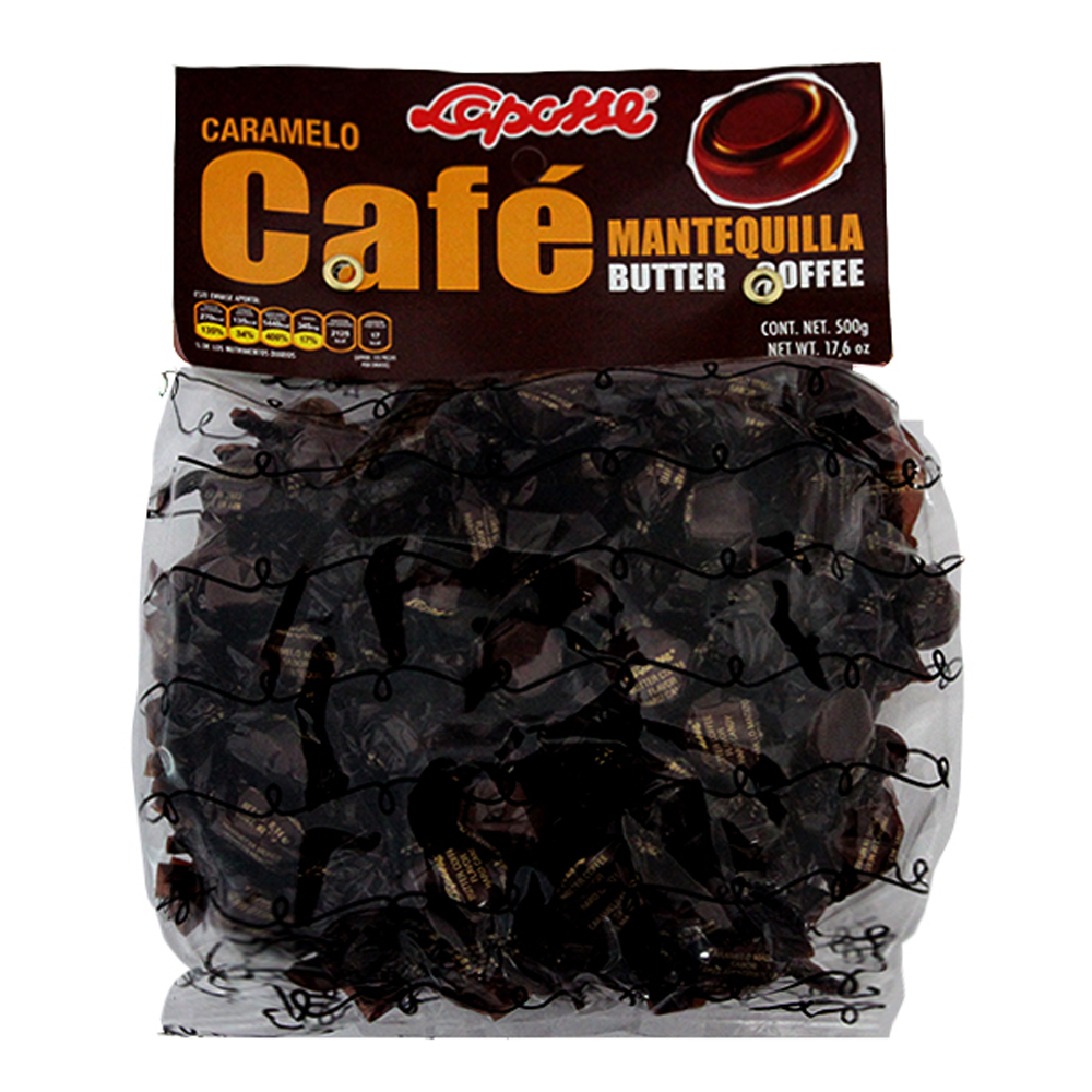 Caramelo Laposse Cafe Mantequilla Bolsa 500 gr