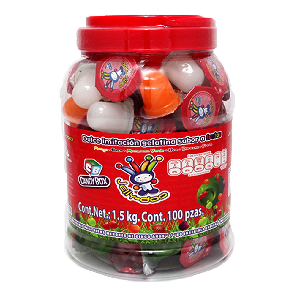 Bolsa Jelly Doo Gelat Con 100 Piezas De 1.5 gr
