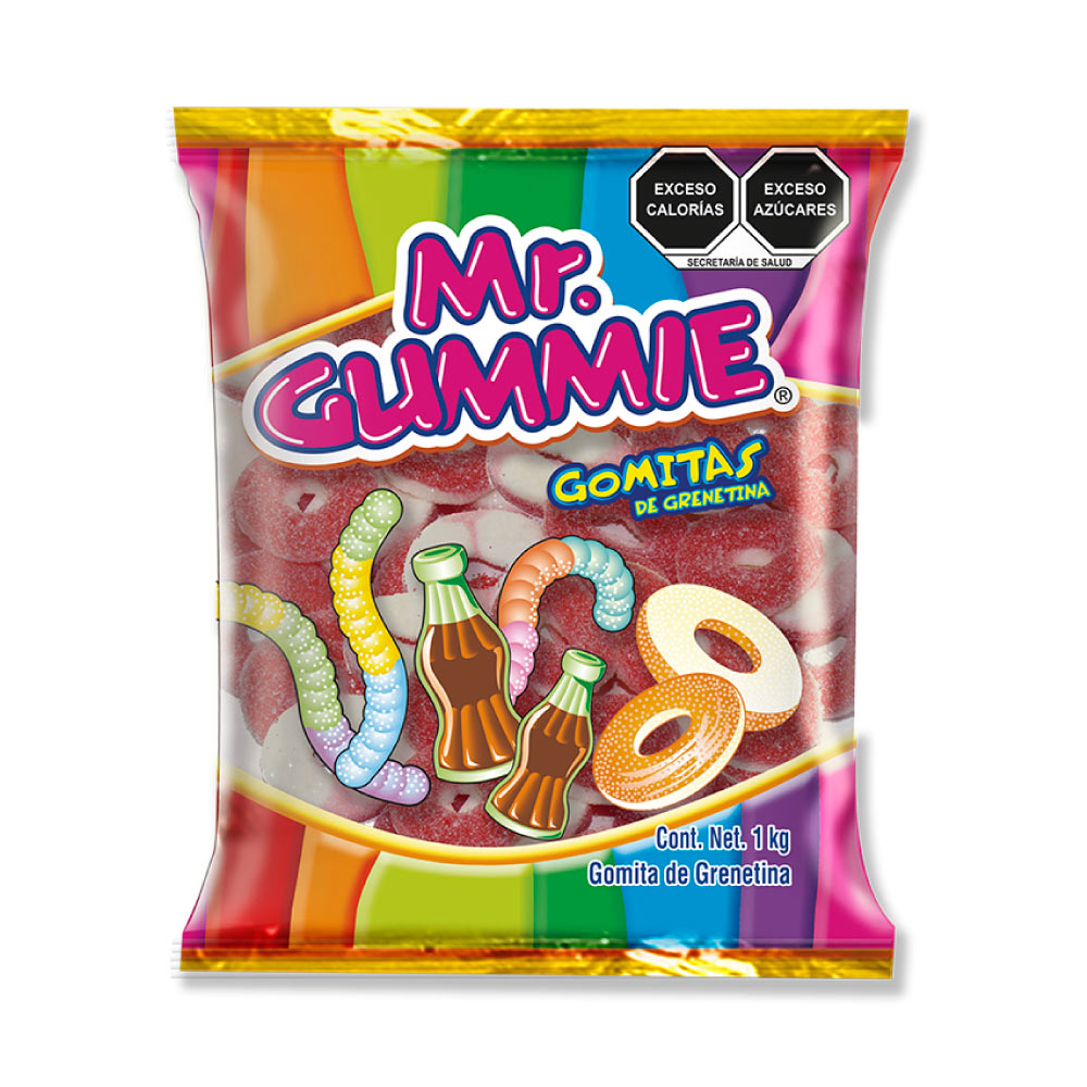 Mr Gummy Aros Sandia 1 Kg