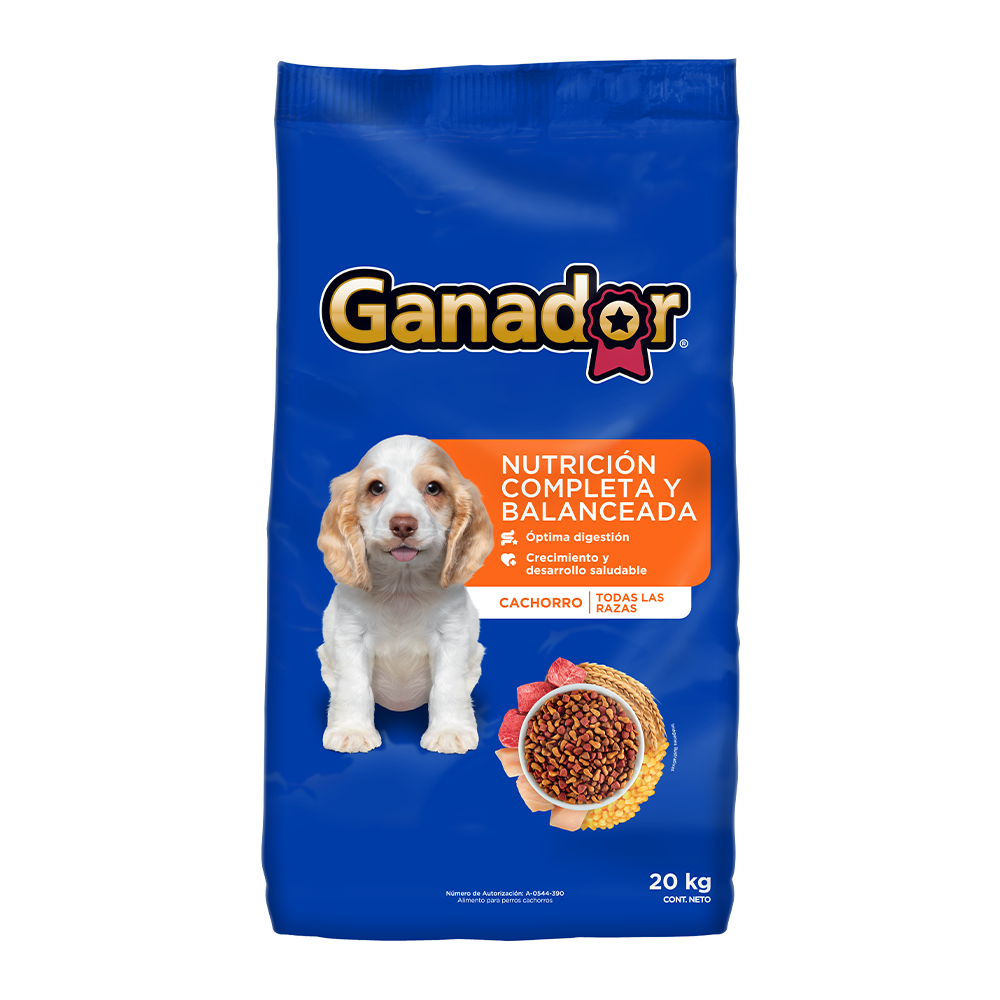 Alimento para Perro Ganador Cachorro 20 kg
