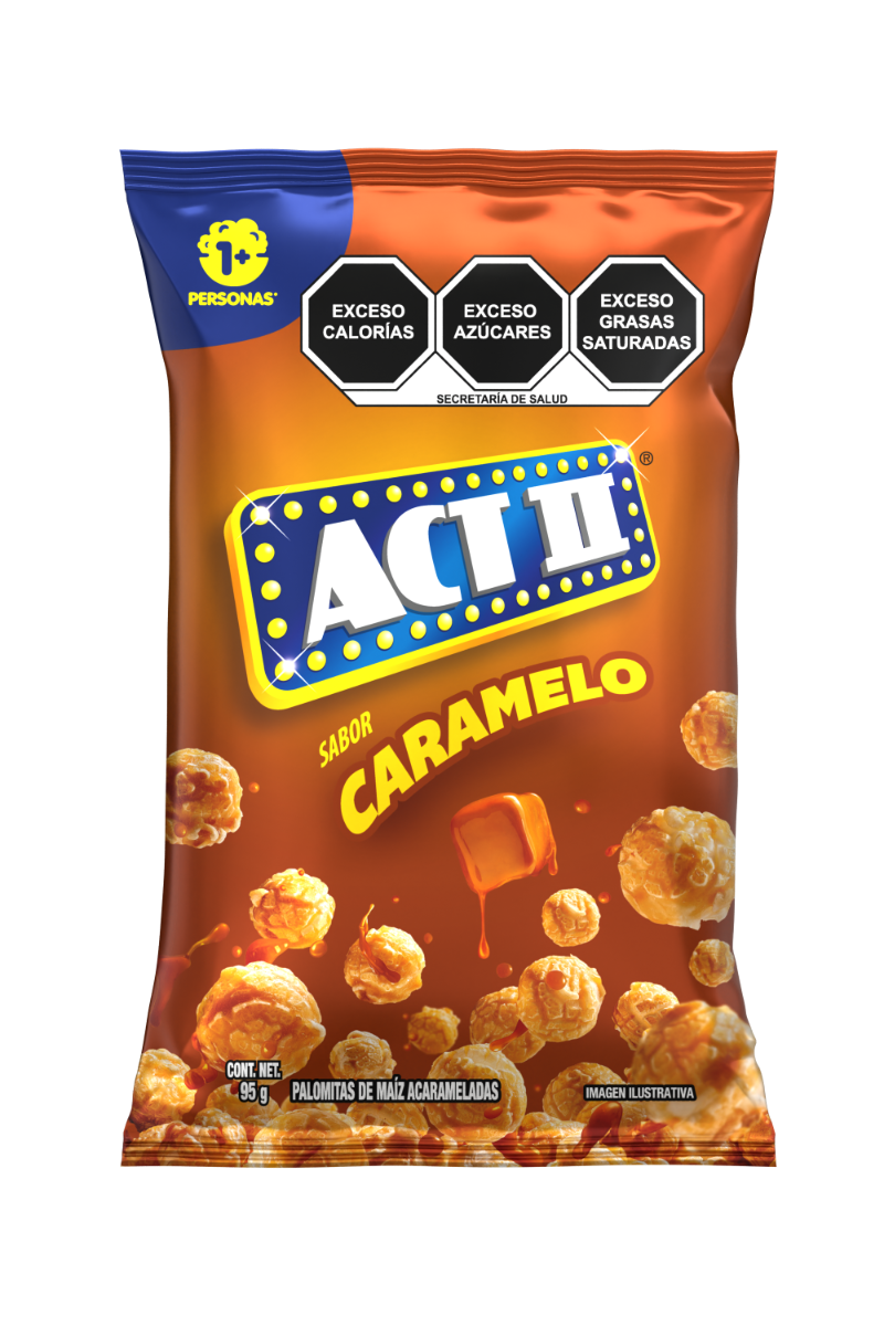 Palomitas Act II RTE Caramelo 95 g