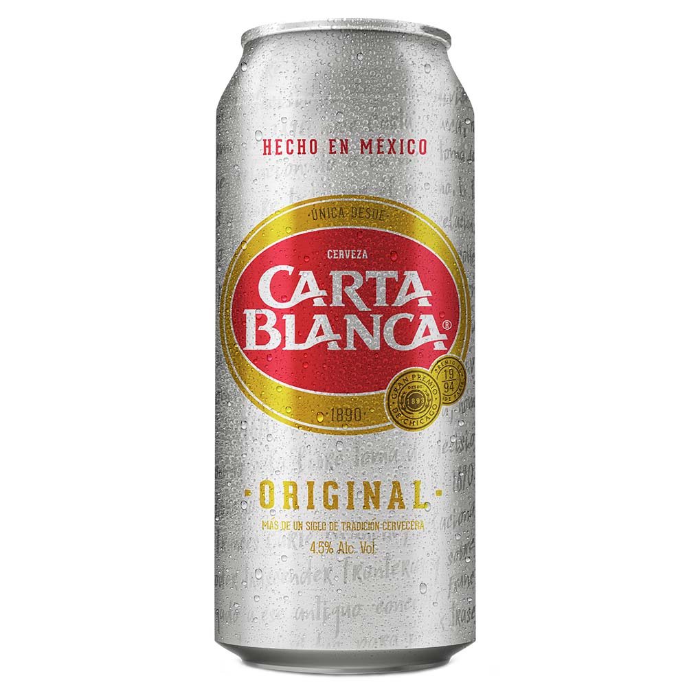 Carta Blanca Cerveza 16 Oz