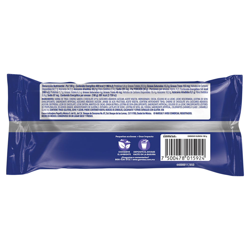 Galletas Gamesa Chokis 190 g