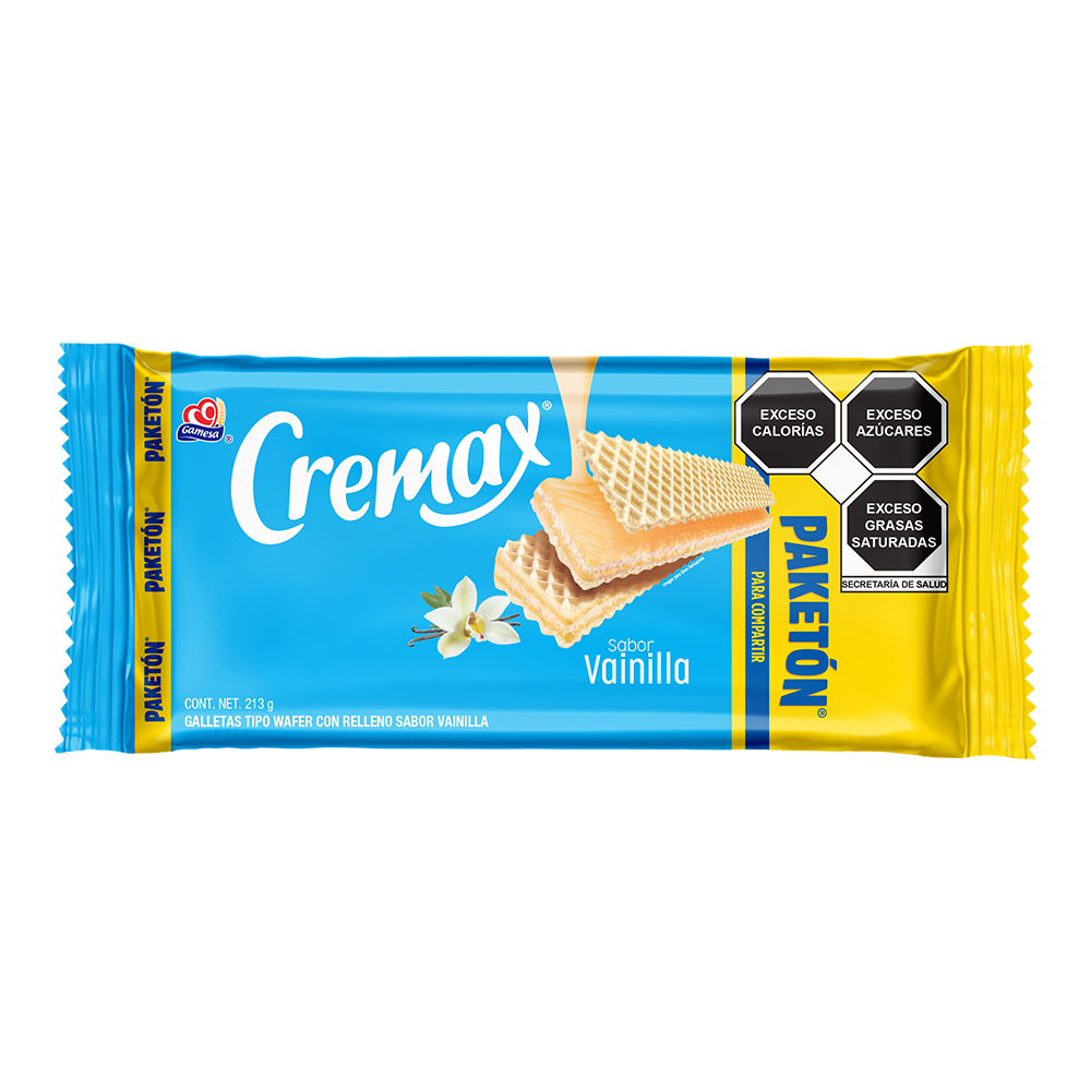 Galletas Gamesa Cremax de Nieve Vainilla 213 g