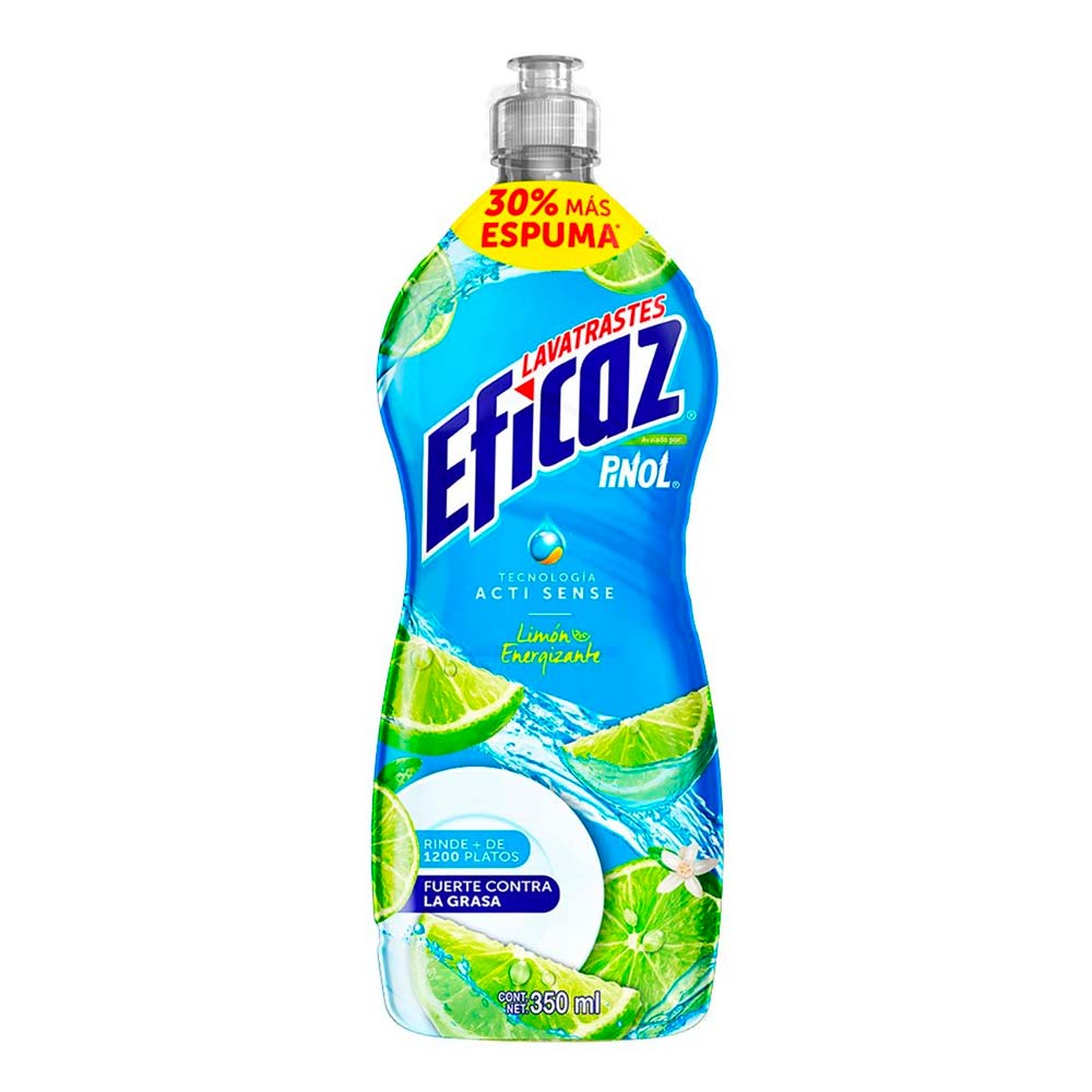 Lavatrastes Eficaz Limon 350 Mililitros