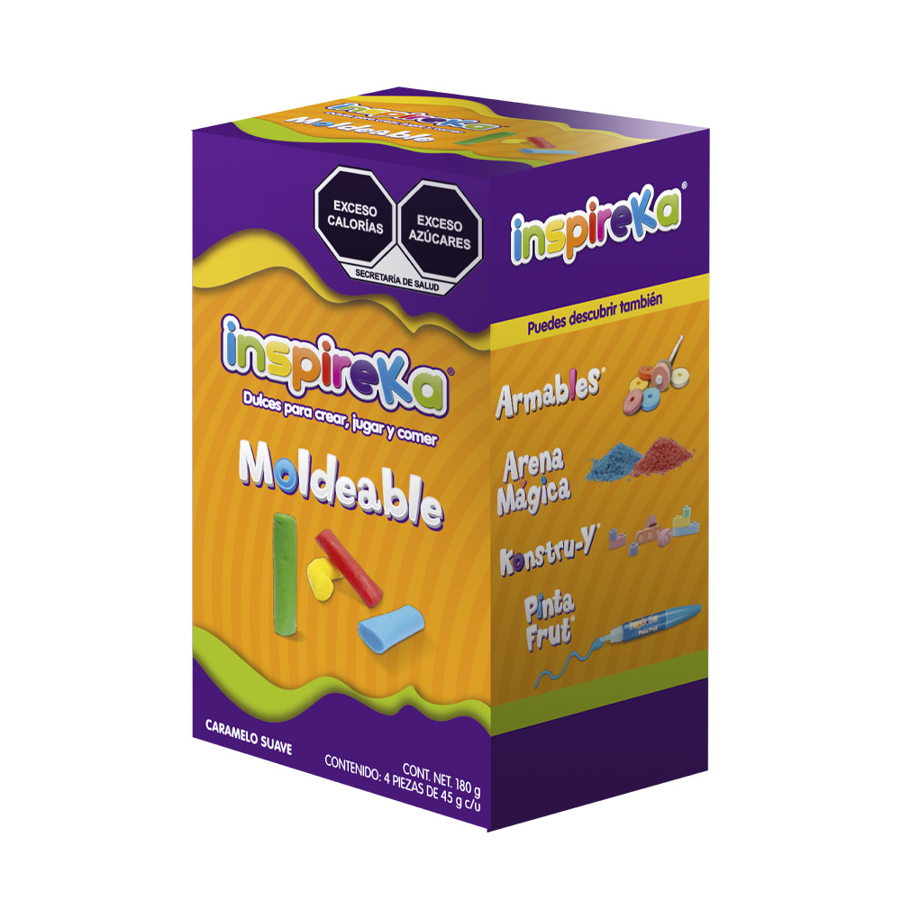 Inspireka Dulce Suave Moldeable 4 piezas