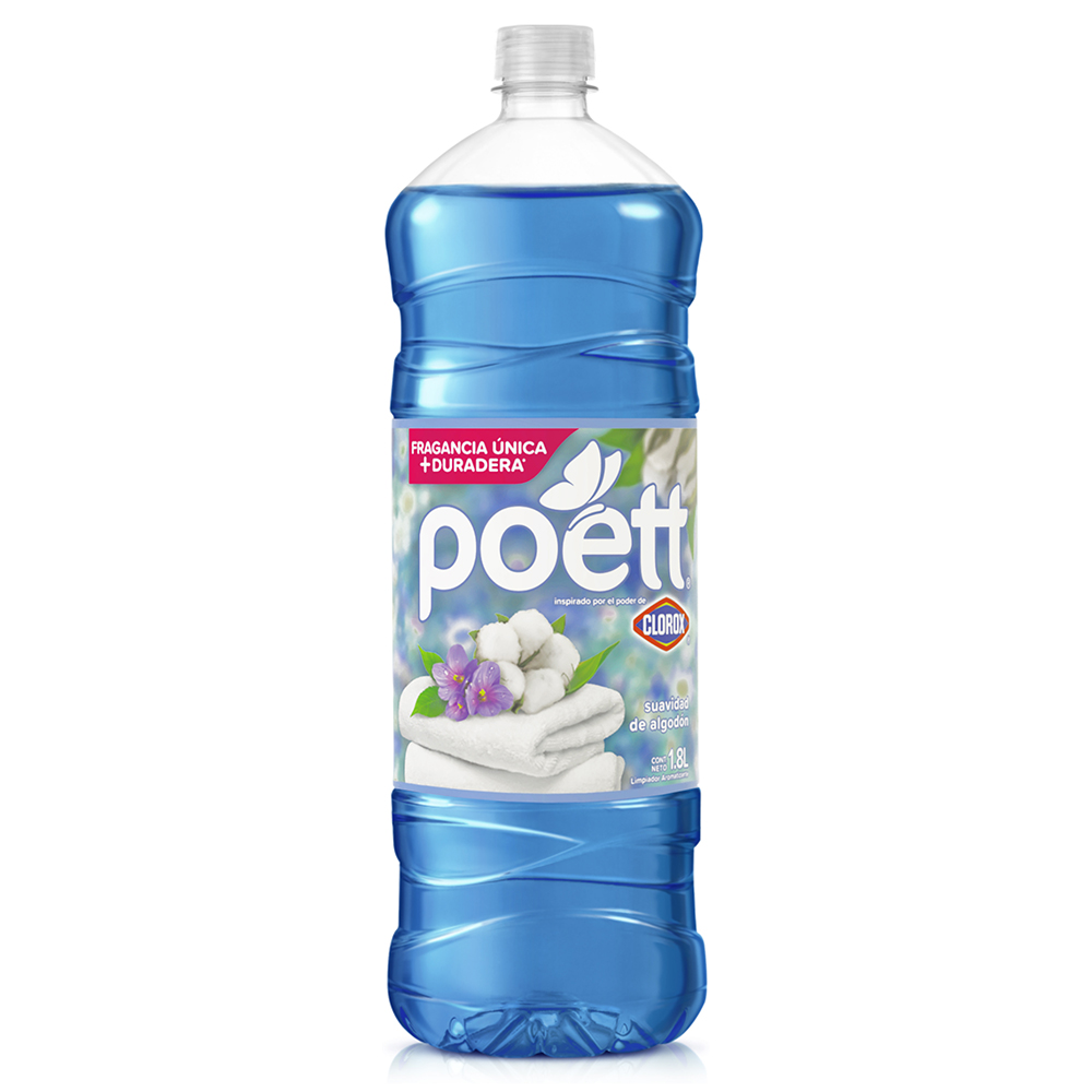 Limpiador Multiusos Poett Suavidad de Algodón 1800 ml