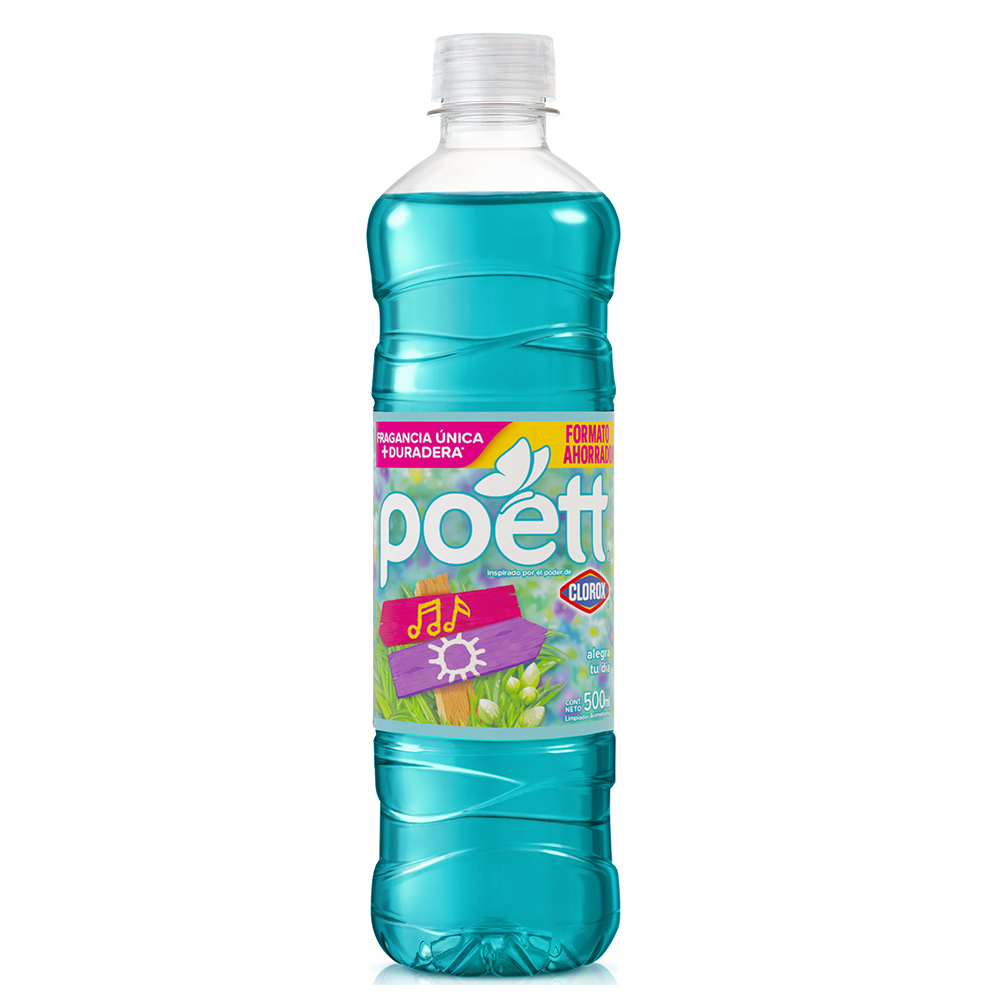 Limpiador de Pisos Poett Alegra Tu Día 500 ml