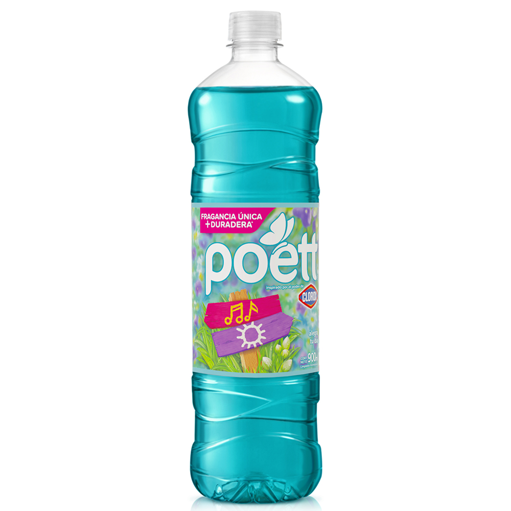 Limpiador Multiusos Poett Aleg. Día 900 ml