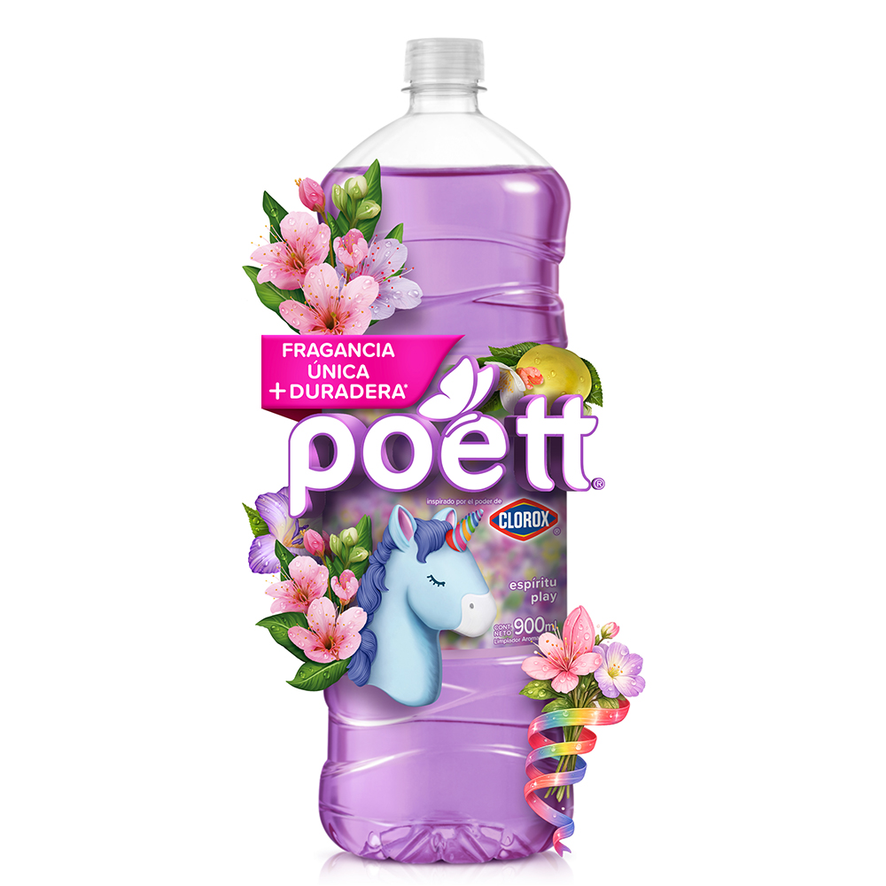 Limpiador Multiusos Poett Play 900 ml