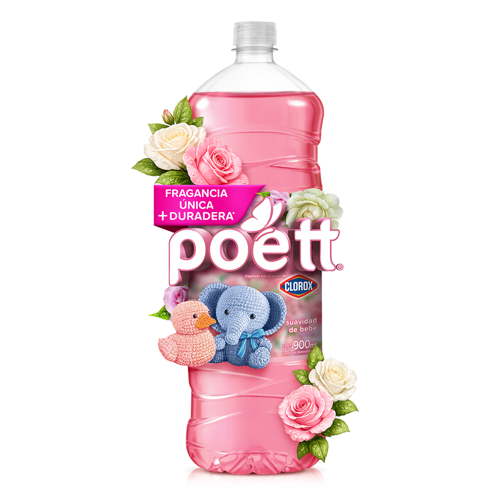 Limpiador Multiusos Poett Bebé 900 ml