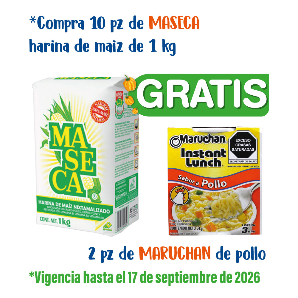 Harina de Maíz Maseca 1 kg Bolsa