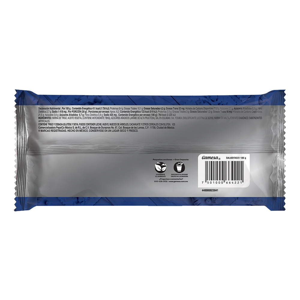 Saladitas Gamesa 186 gr