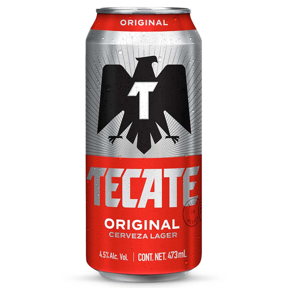 Tecate Cerveza 16 Oz