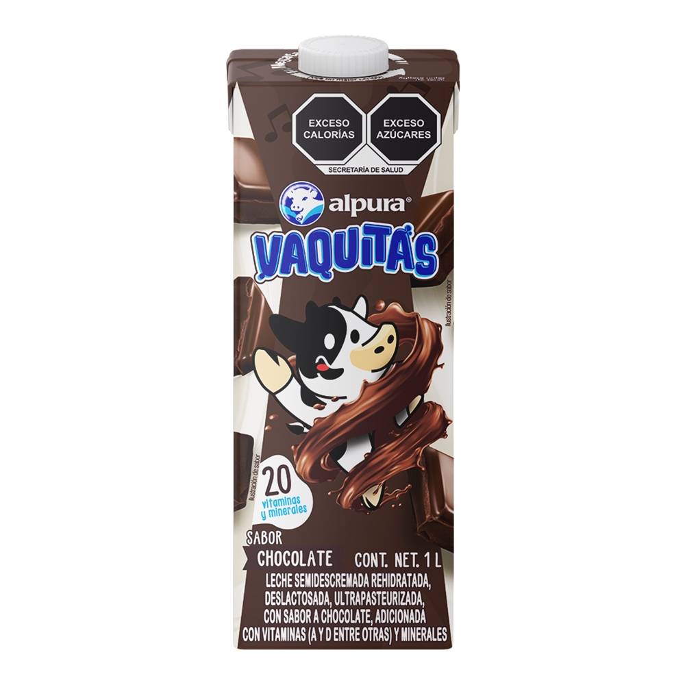 Alpura Leche Tetra Choc 12/1 Lt *