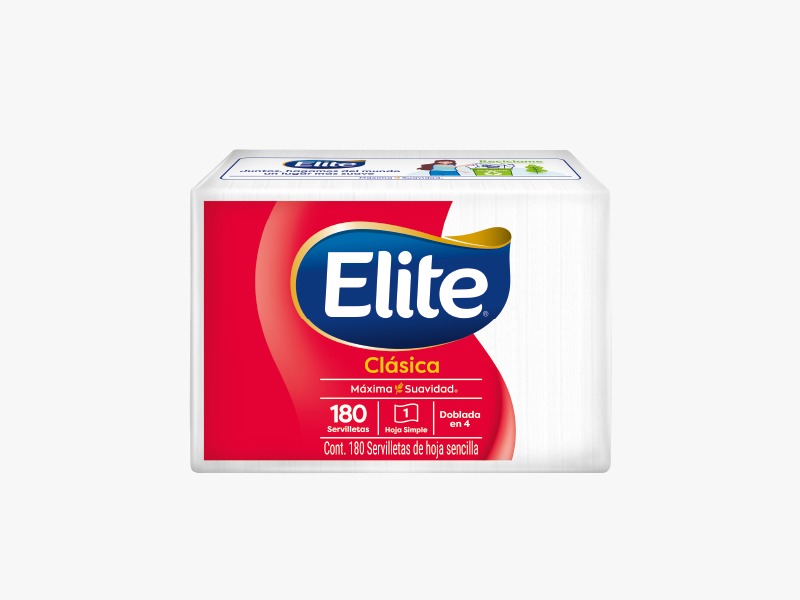 Servilletas Elite Roja 180 Hojas