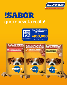 Pedigree razas pequeñas, sabor que mueve la colita: registra tu compra y participa por premios