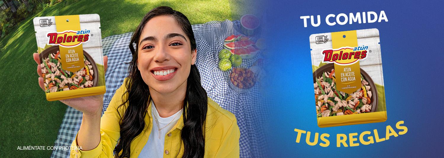 Atún Dolores en bolsa listo para comer: tu comida, tus reglas, práctico y con proteína