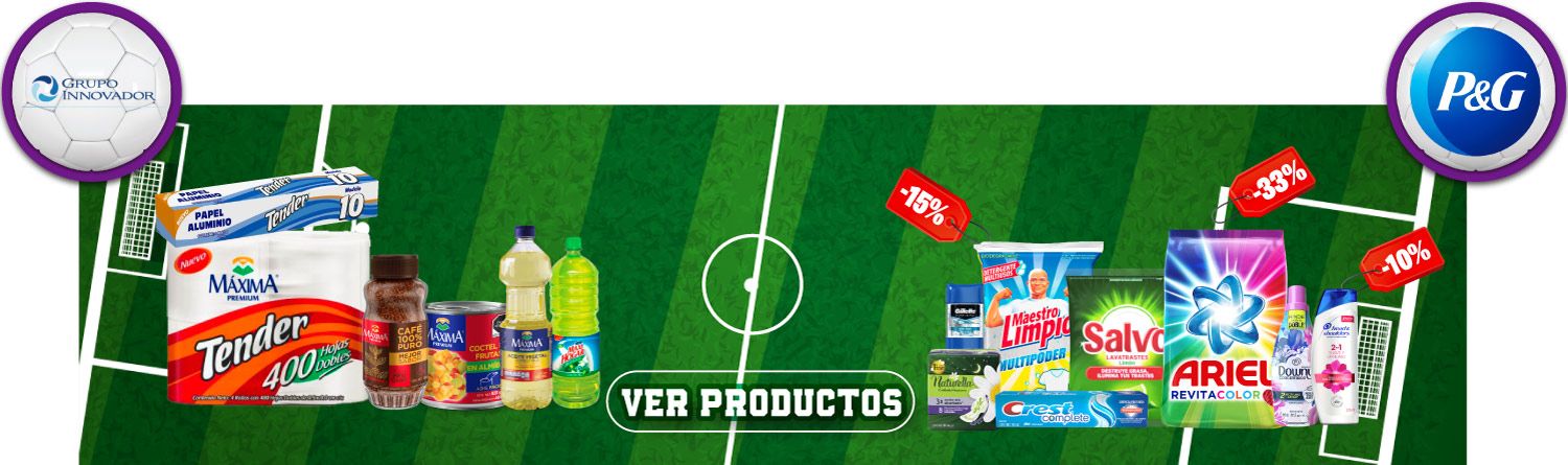 Torneo de proveedores P&G vs Innovador: descuentos en Tender, Ariel y Salvo