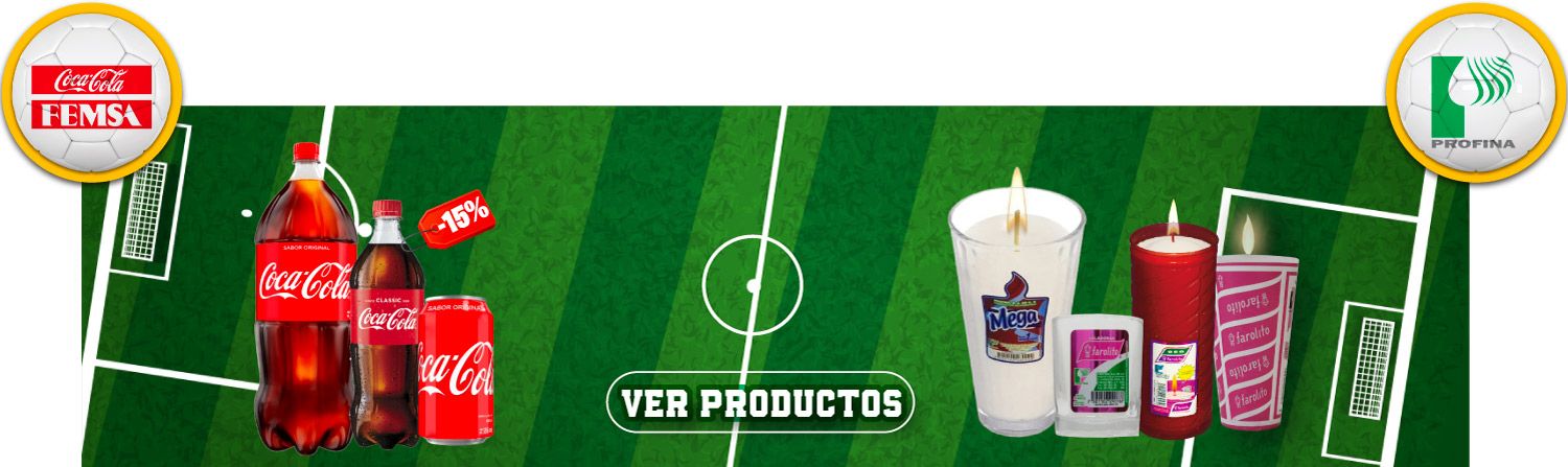Torneo de proveedores Profina vs FEMSA: descuentos en Coca-Cola y veladoras