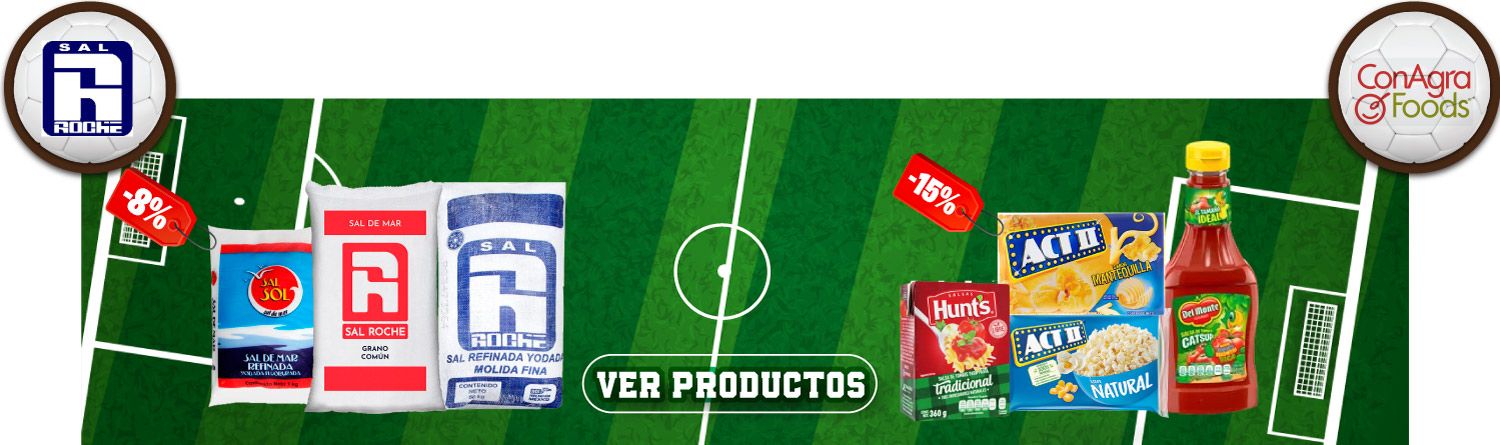 Torneo de proveedores ConAgra Foods vs Roche: descuentos en Act II, Hunt's y más