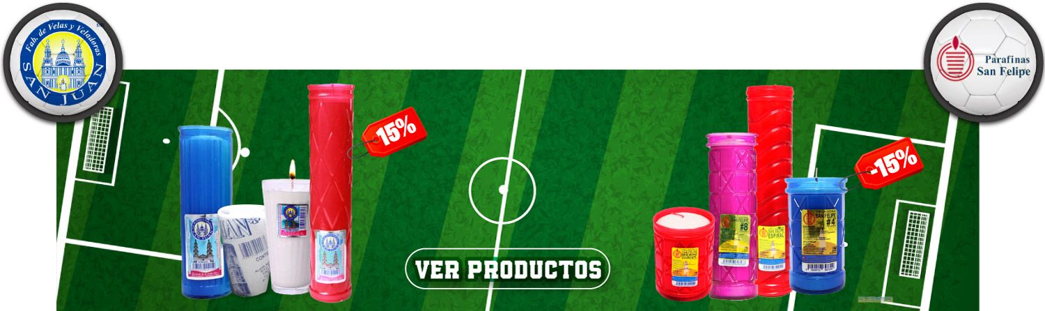 Torneo de proveedores Parafinas vs San Juan: descuentos en veladoras