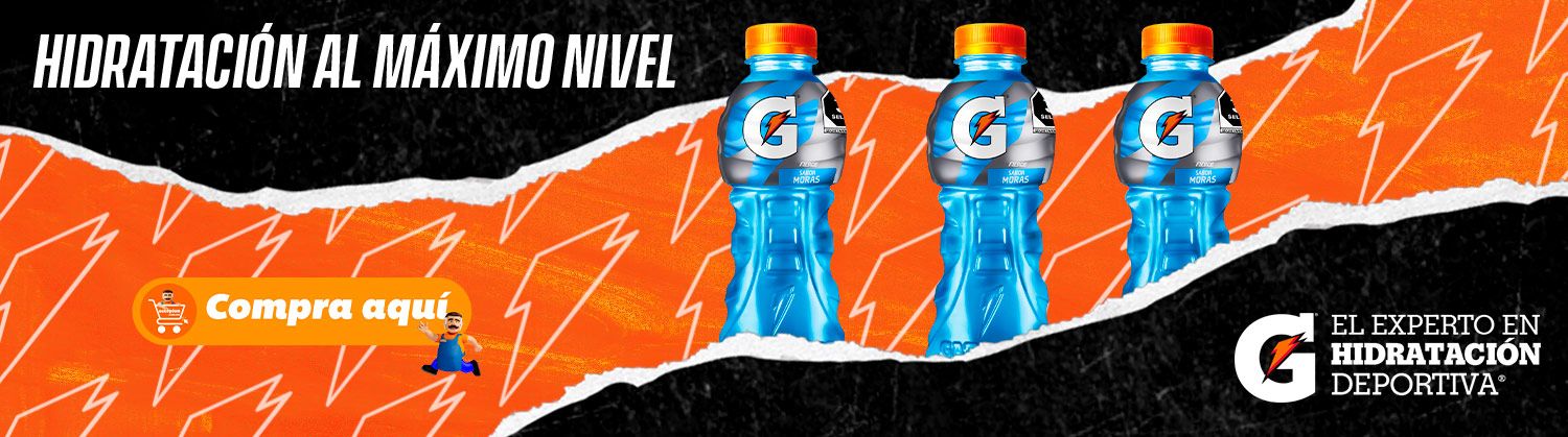 Gatorade nuevo sabor moras: hidratación al máximo nivel, el experto en hidratación deportiva