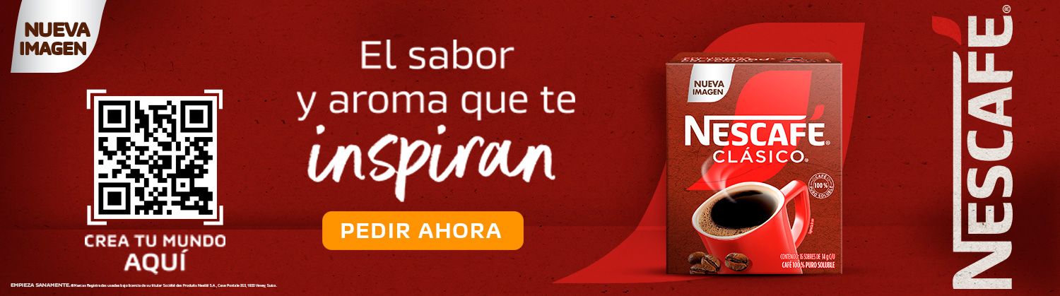 Nescafé Clásico con nueva imagen: el sabor y aroma que te inspiran, con código QR para pedir ahora